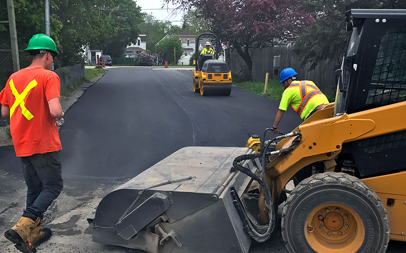 HB contracting road repair pothole repair